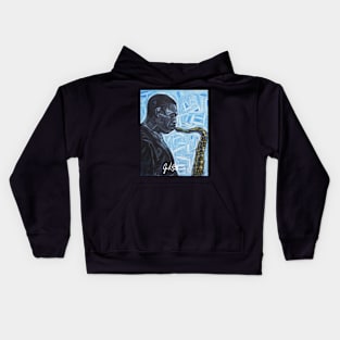 Painting John Coltrane Kids Hoodie